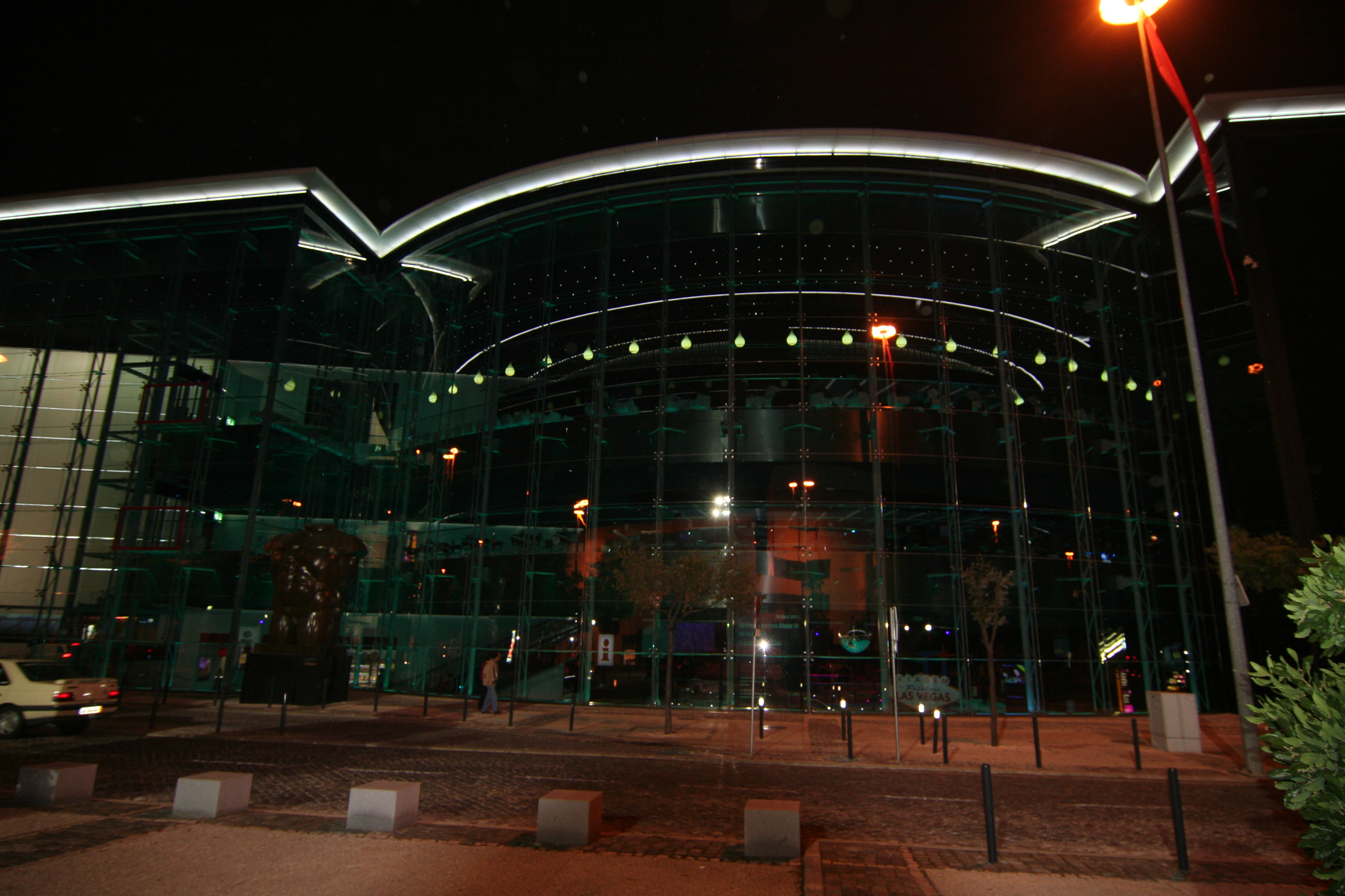 Casino de Lisboa – instalación de vidrio curvado